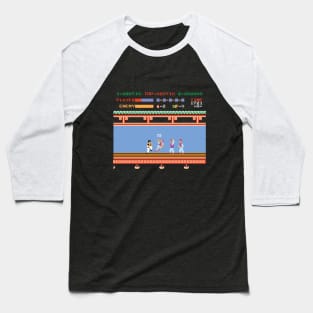 8 Bits Kung-Fu Baseball T-Shirt
